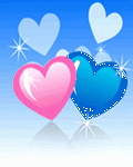 pic for Red Blue Hearts